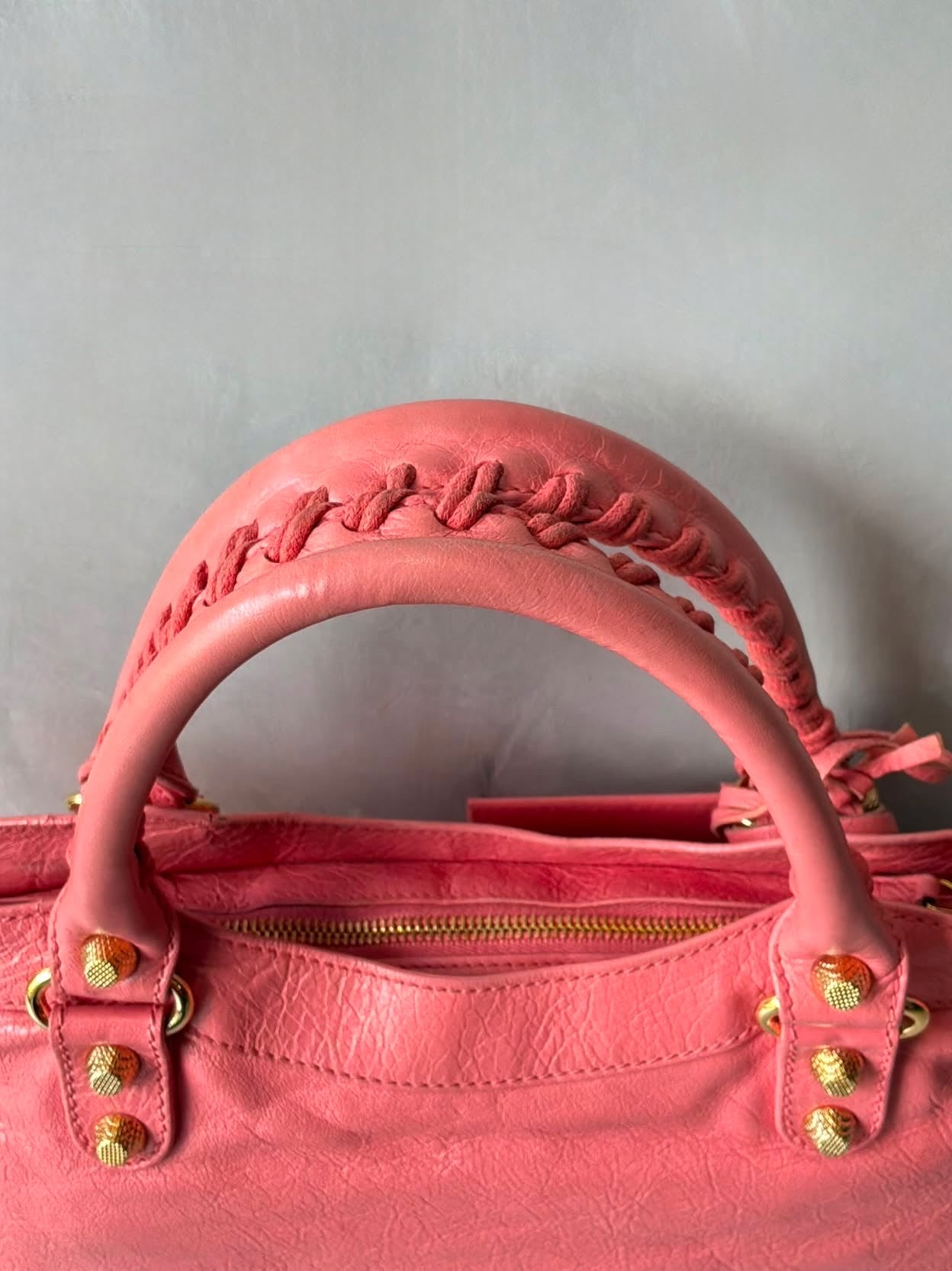 Balenciaga Le First Candy Pink Lambskin Bag