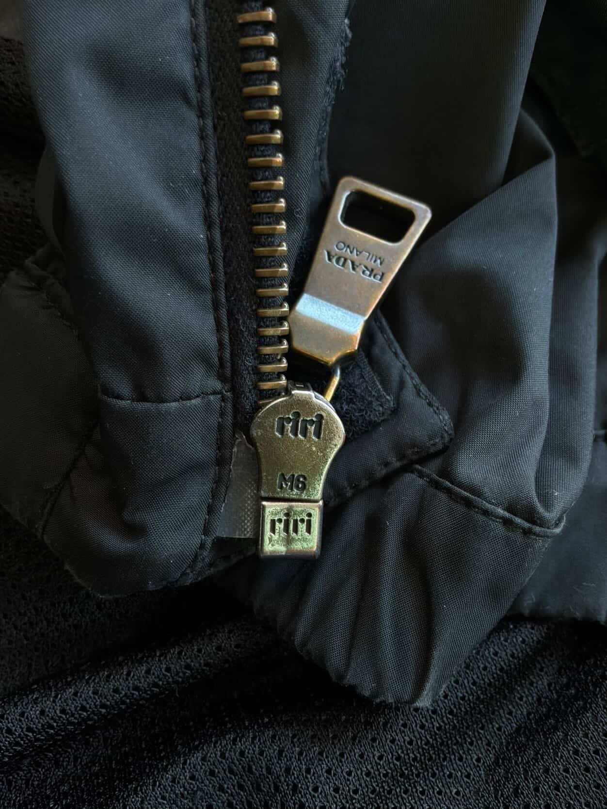 Prada Nylon Padded Bomber Jacket