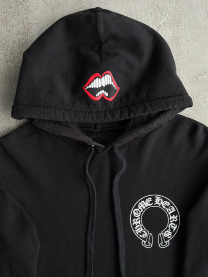 Chrome Hearts X Matty Boy Horseshoe Script Lip Hoodie