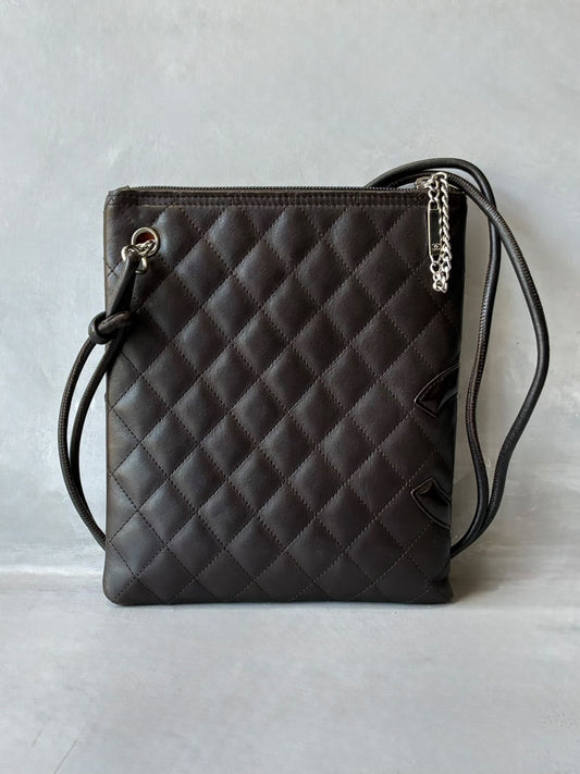 Chanel Cambon Ligne Plat Crossbody Bag
