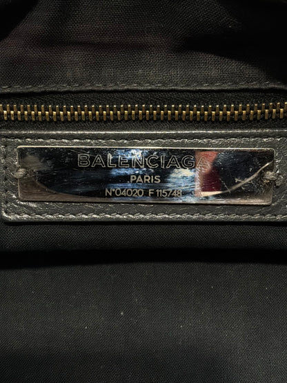Balenciaga Classic City Gray on Brass Lambskin Bag