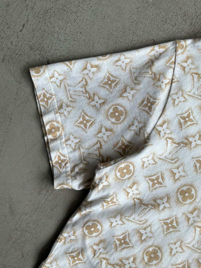 Louis Vuitton White Monogram Tee