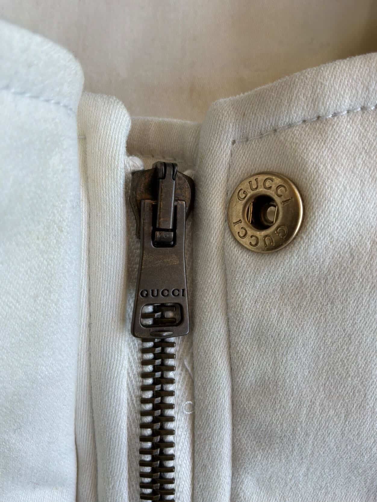 2003 Gucci By Tom Ford Structured Moto Jacket