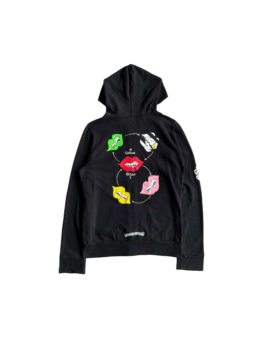 Chrome Hearts x Matty Boy Defiance Attitude Zip Hoodie