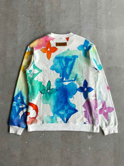 Louis Vuitton Ink Monogram Crewneck