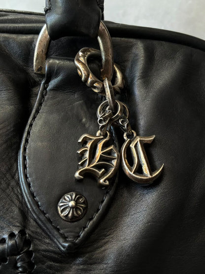 90’s Chrome Hearts Cross Embellished Bowler Bag