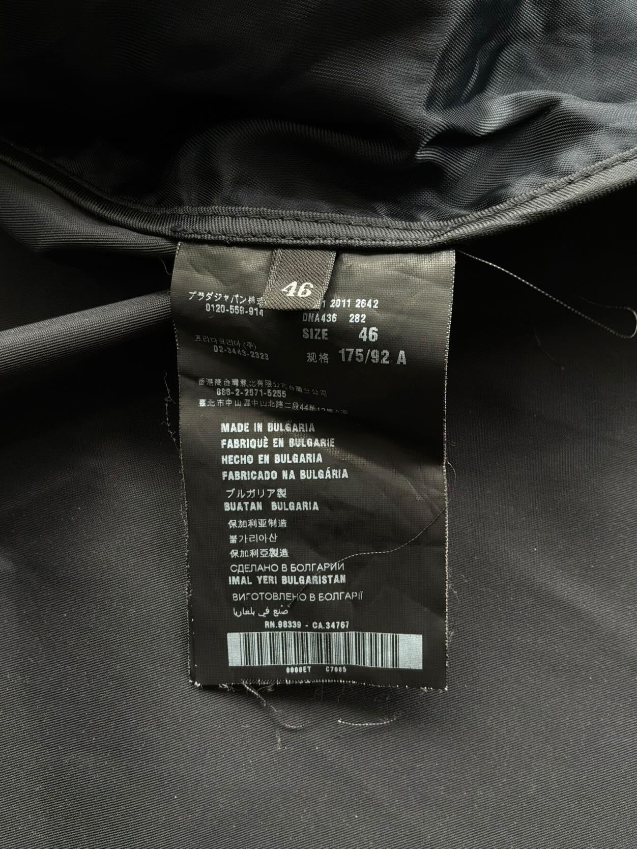 Prada Nylon Blouson Jacket