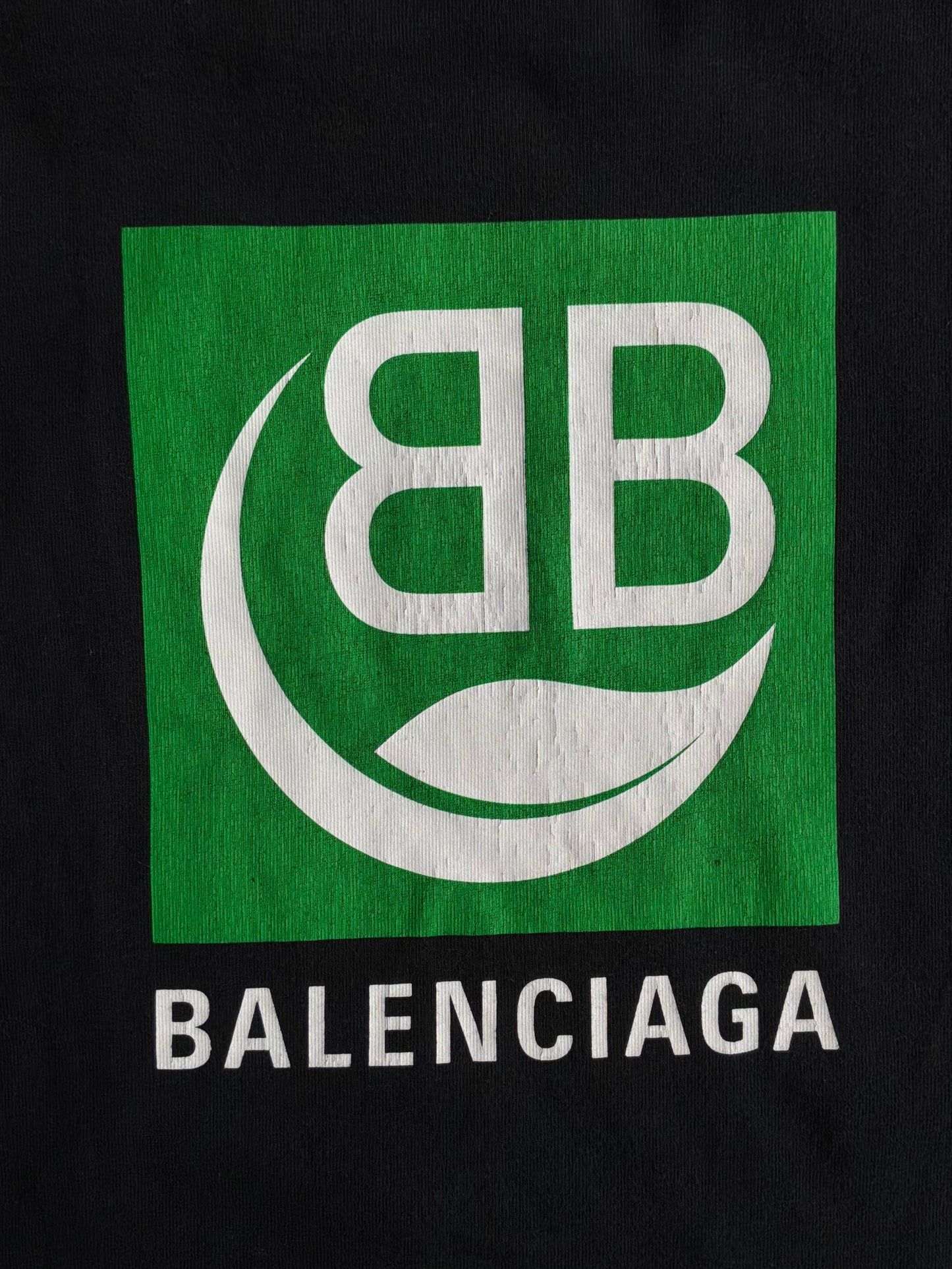 Balenciaga Leaf Logo Mullet Tee