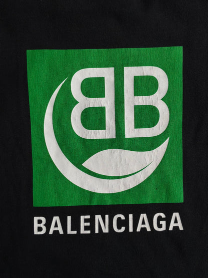Balenciaga Leaf Logo Mullet Tee