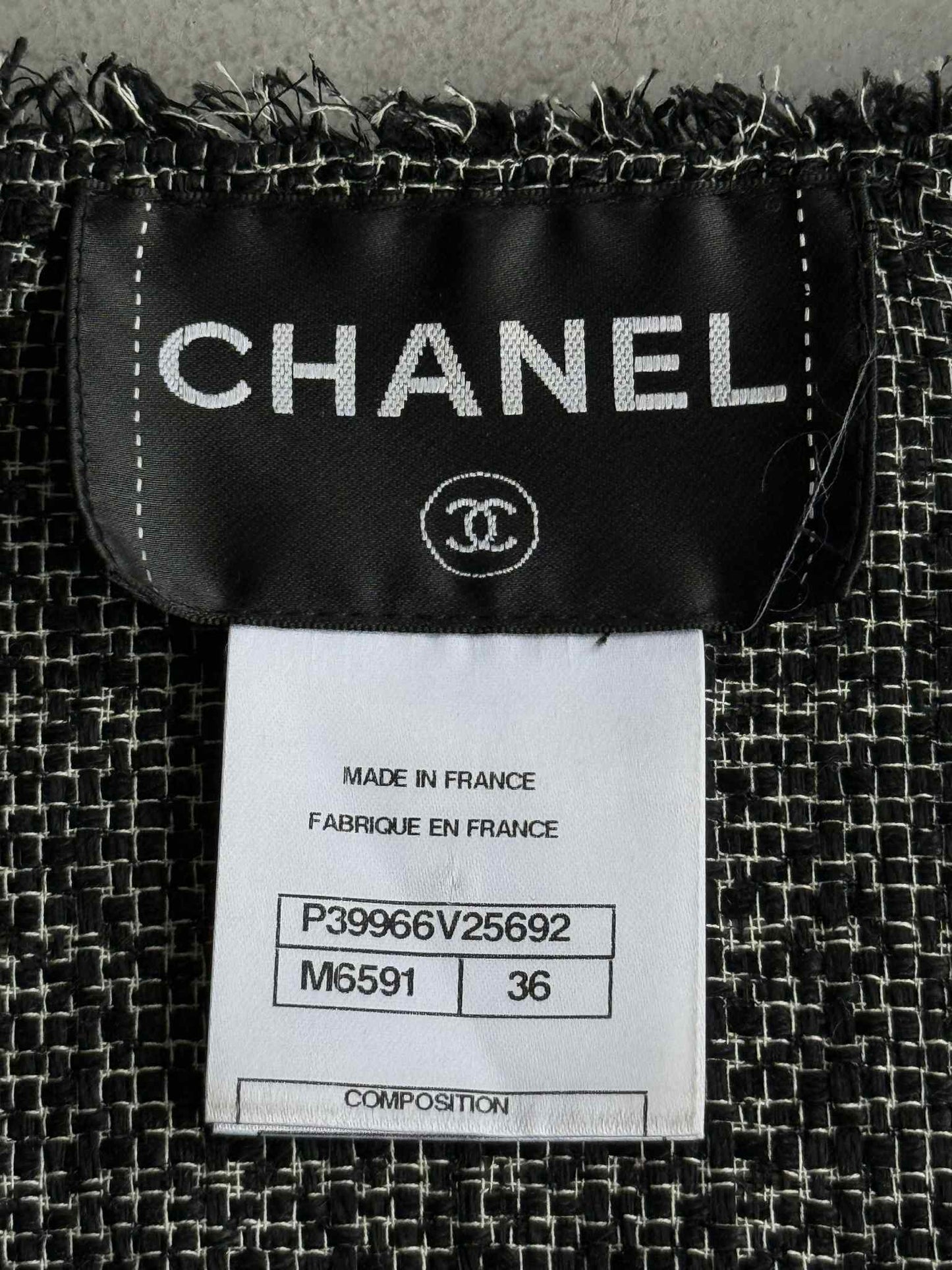 Chanel Cropped Tweed Jacket