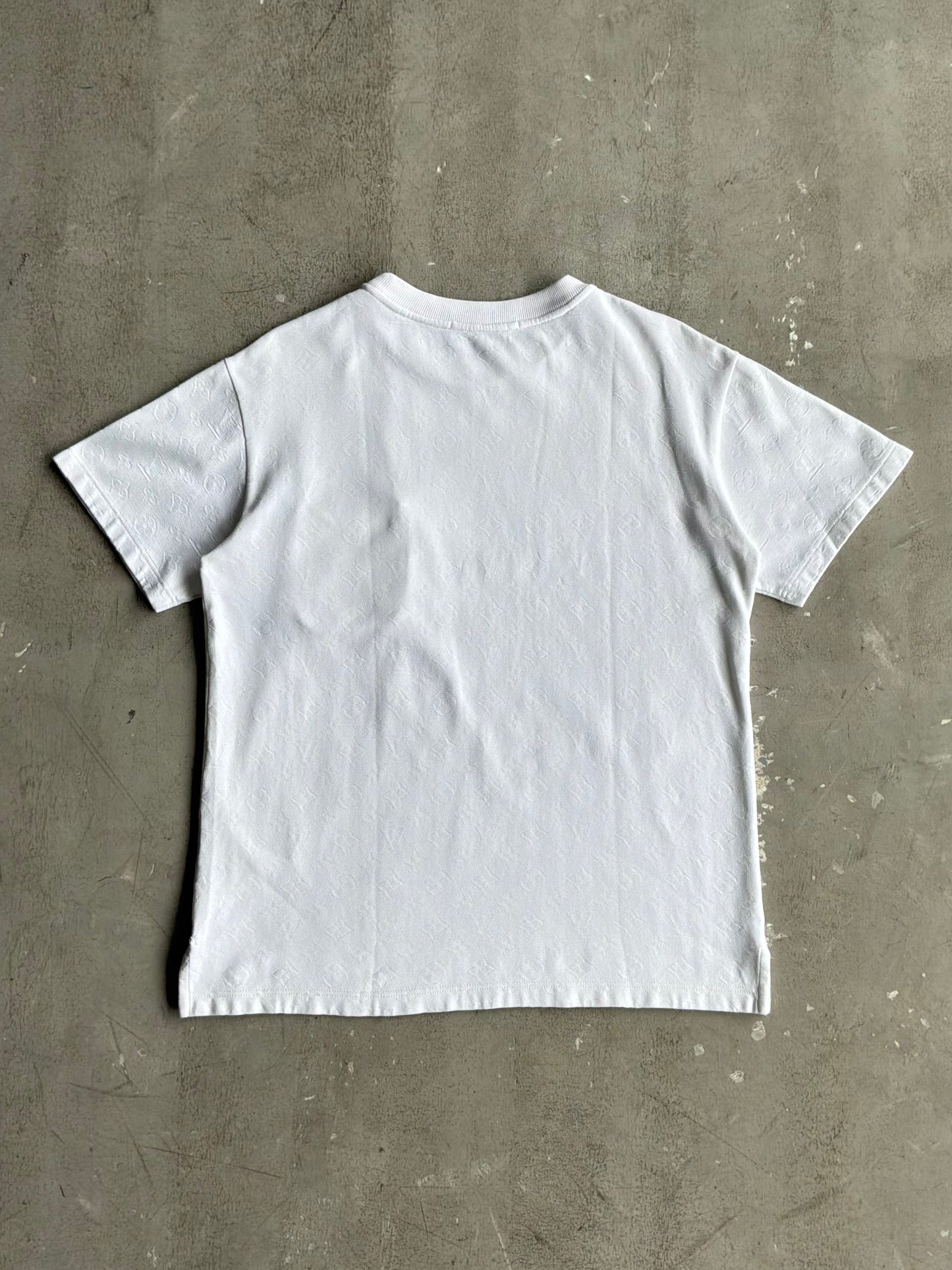 Louis Vuitton 3D Monogram White Tee