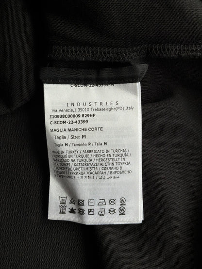 Moncler Script With Logo Balck Tee