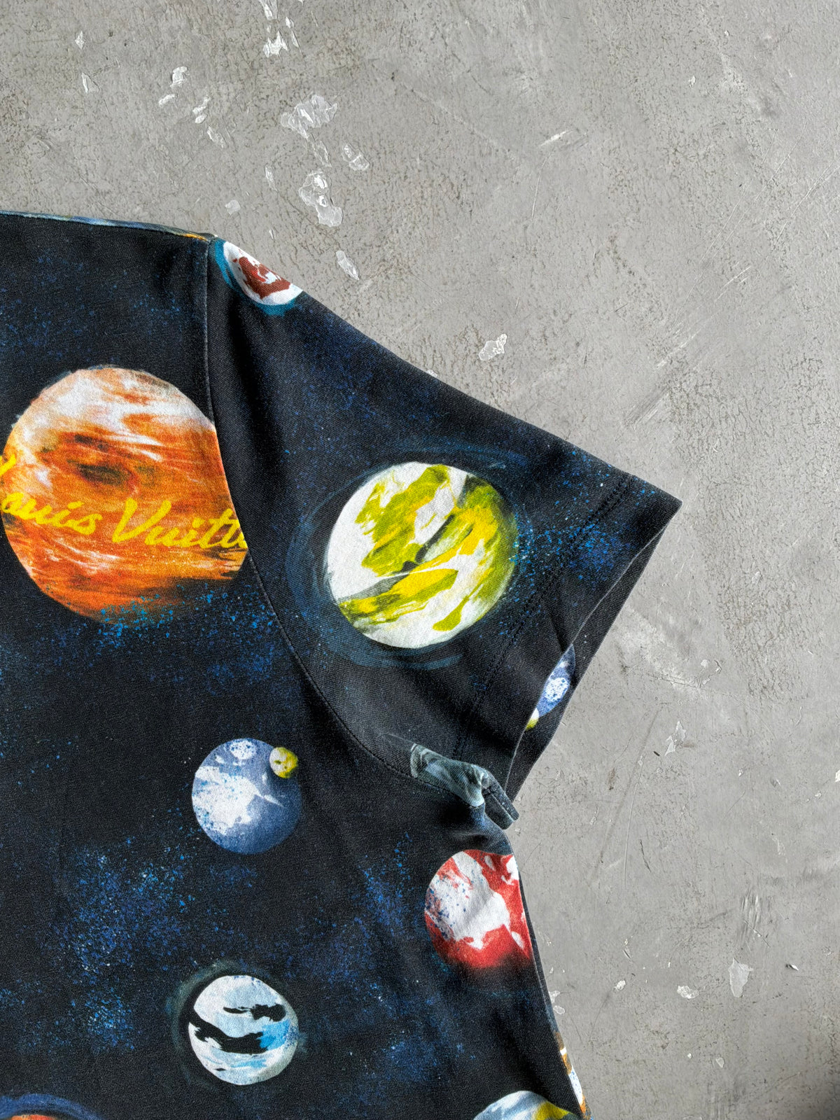 Louis Vuitton Universe Half Logo Tee
