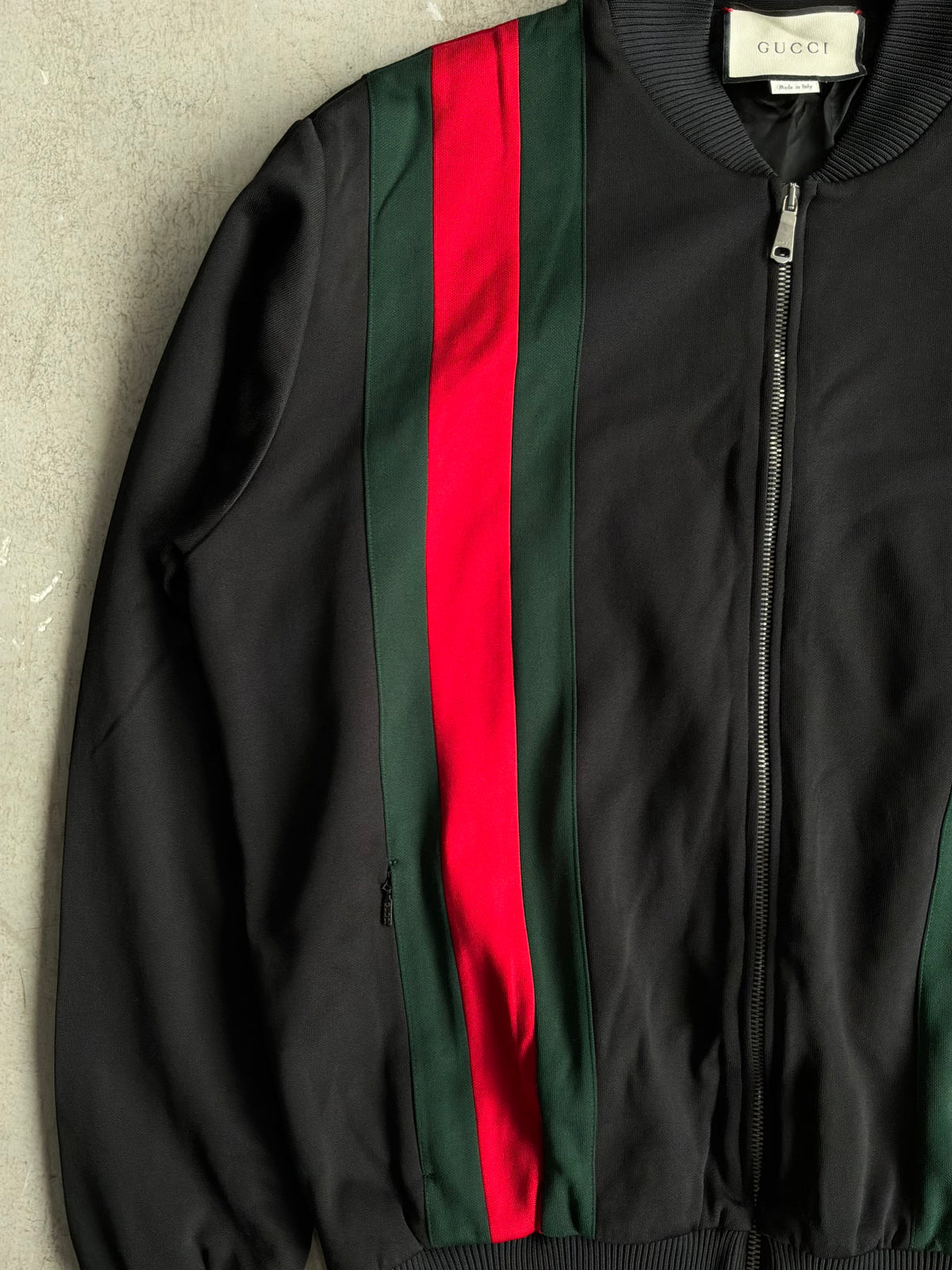 Gucci Web Stripe Sherryline Track Jacket