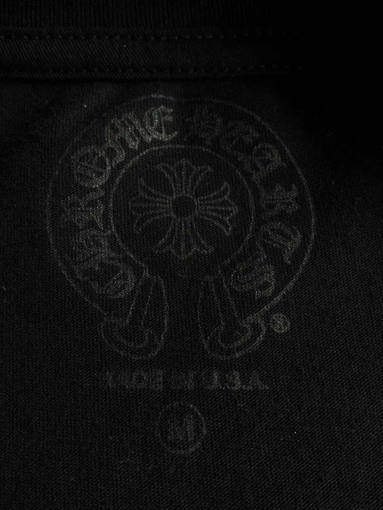 Chrome Hearts Neck And Sleeve Script Longsleeves
