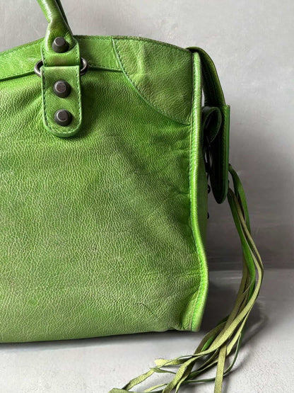 Balenciaga Classic City Avocado Lambskin Bag
