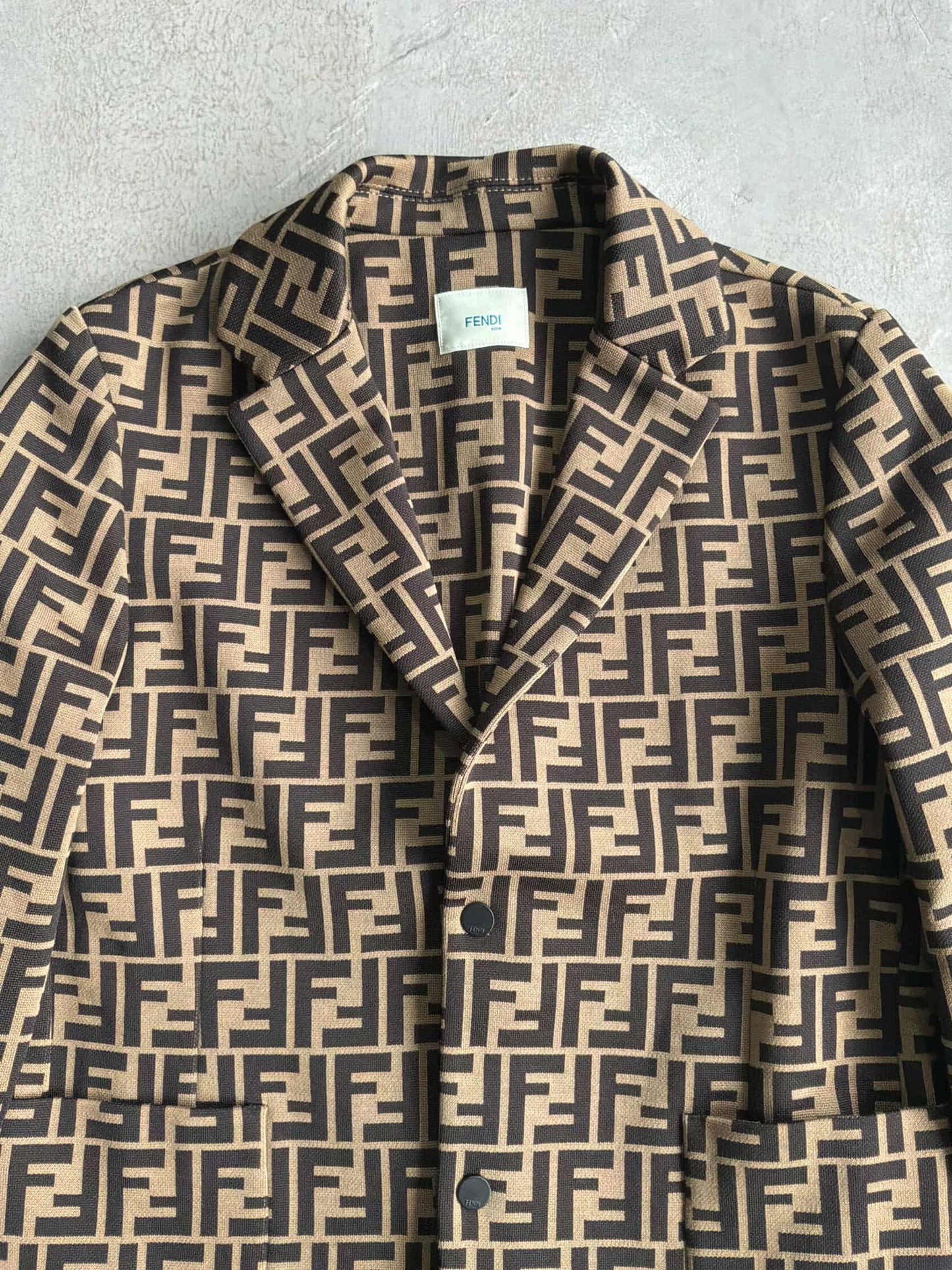 Fendi Women’s Zucca Monogram Blazer