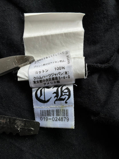 Chrome Hearts Black Tonal Horseshoe Tee