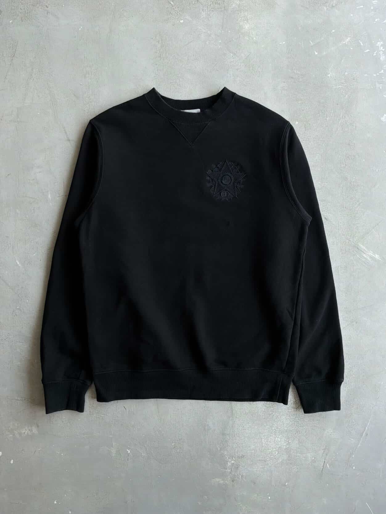 Dior Floral Embroidered Crewneck