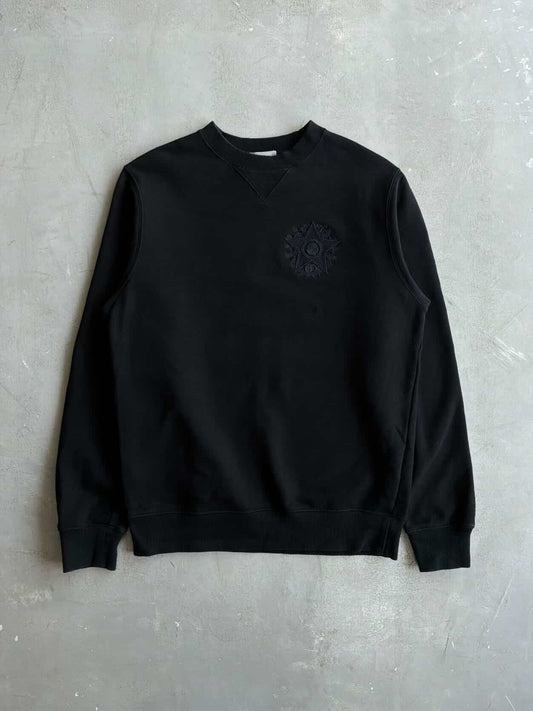 Dior Floral Embroidered Crewneck