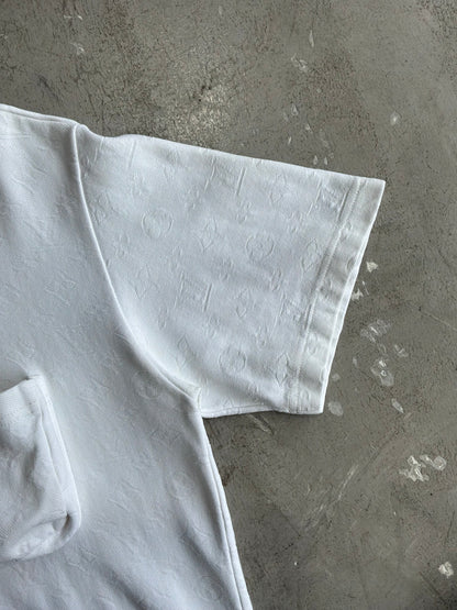 Louis Vuitton 3D Monogram White Tee