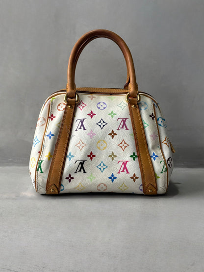 Louis Vuitton X Takashi Murakami Multicolore Pricilla Bag