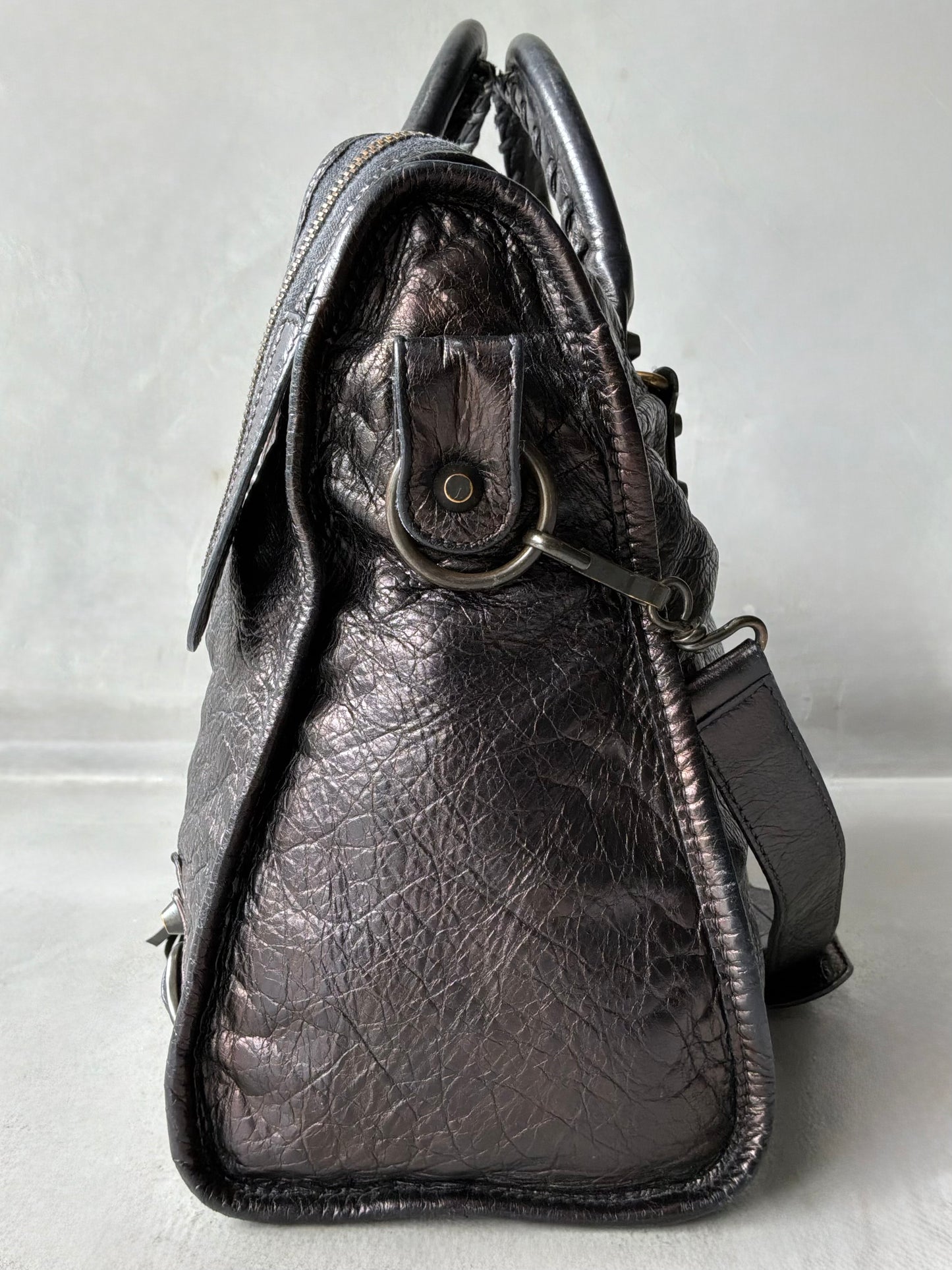 Balenciaga Classic City ‘Ink’ Lambskin Bag
