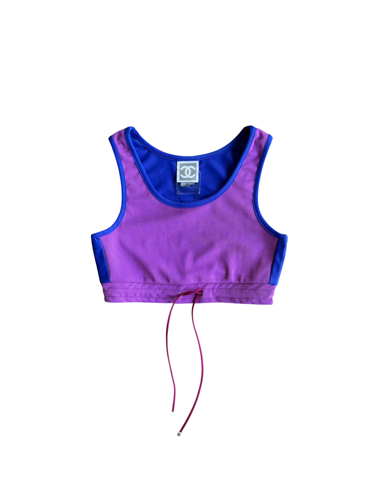 Chanel Sportsline Swim Top