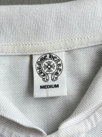 1/1 Vintage Chrome Hearts Fleur Patch Polo Shirt
