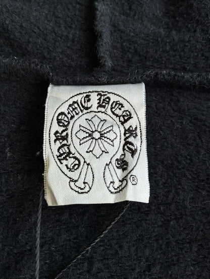 90’s Chrome Hearts Cracked Horseshoe Zip Hoodie