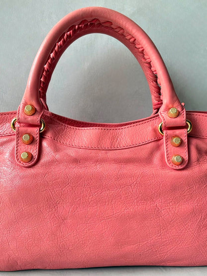 Balenciaga Le First Candy Pink Lambskin Bag