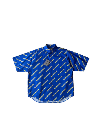 Balenciaga All Over Print Shirt