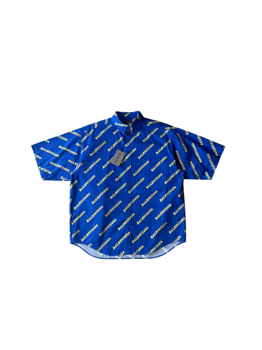 Balenciaga All Over Print Shirt
