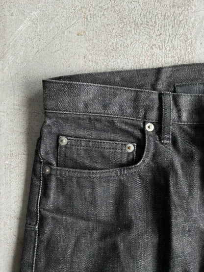 Dior Homme Hedi Slimane  Slim Straight Raw Denim Jeans