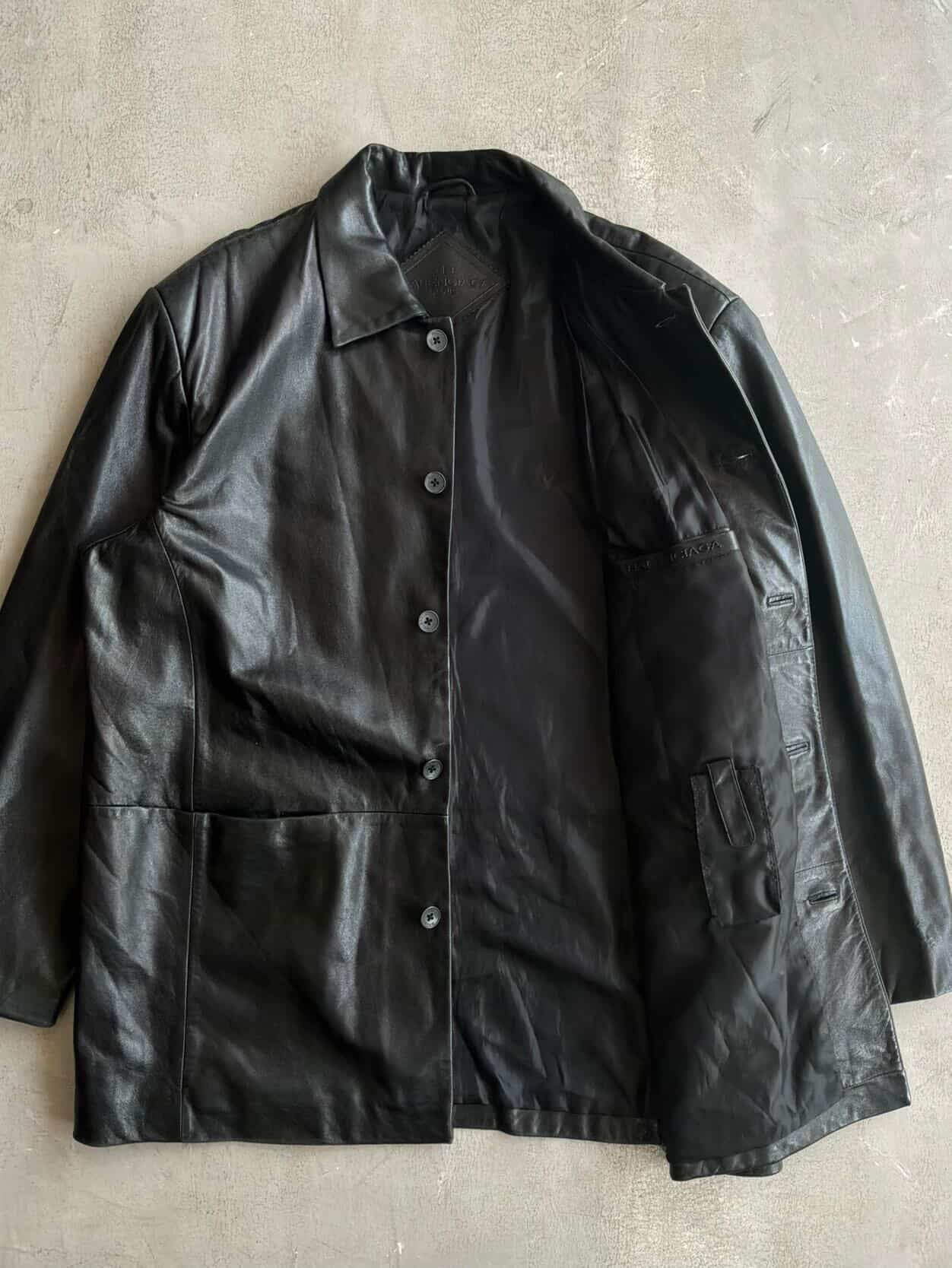 Balenciaga Vintage Leather Coat