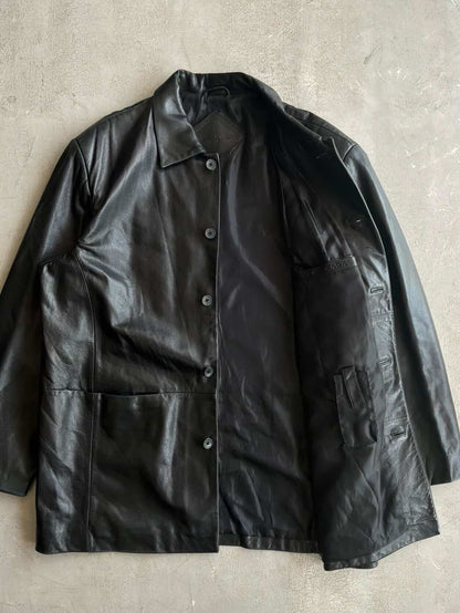 Balenciaga Vintage Leather Coat