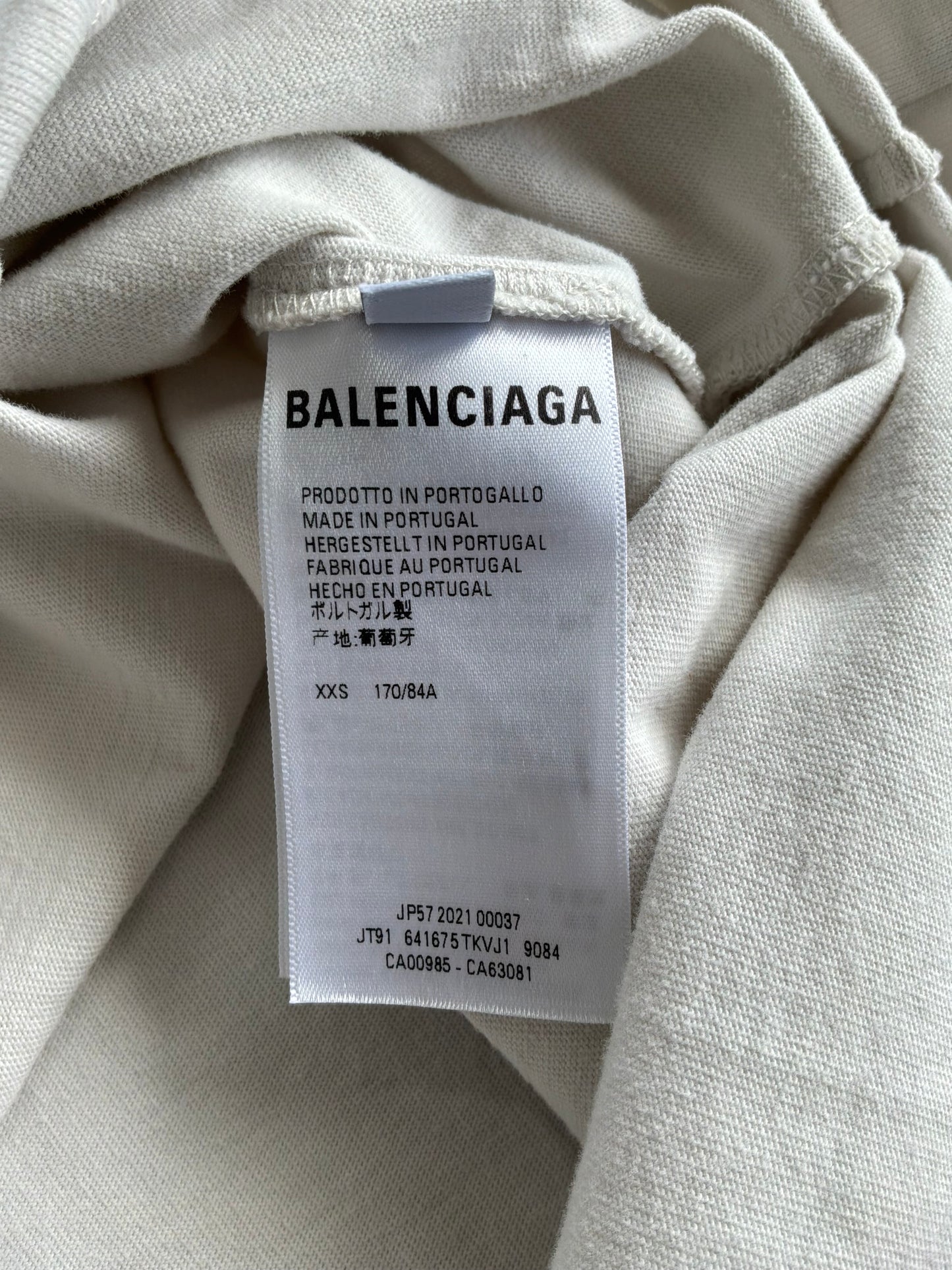 Balenciaga Political Campaign Embroidered Tee