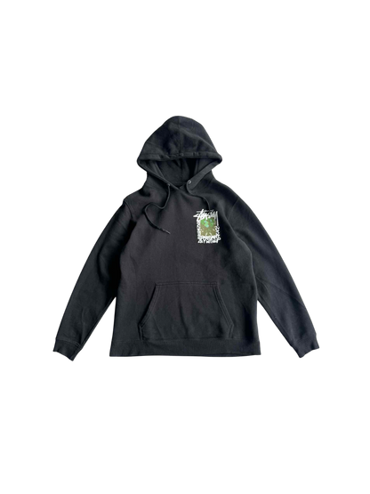 Stussy Camelias Black Hoodie