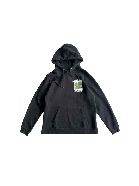 Stussy Camelias Black Hoodie