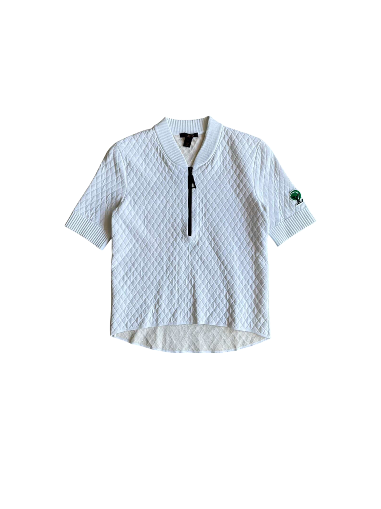Louis Vuitton Quilted Half Zip Top
