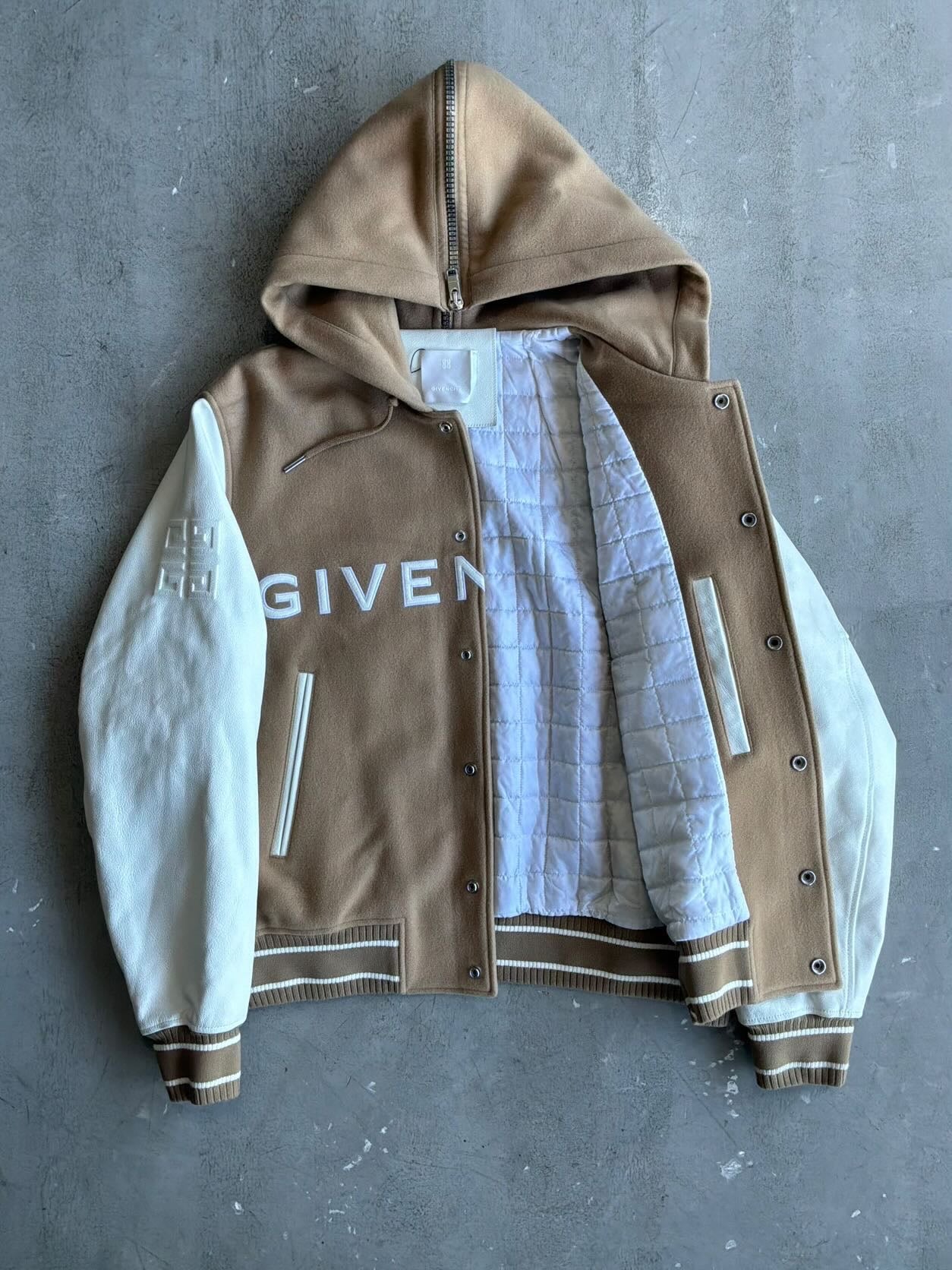 Givenchy Hooded Varsity Jacket