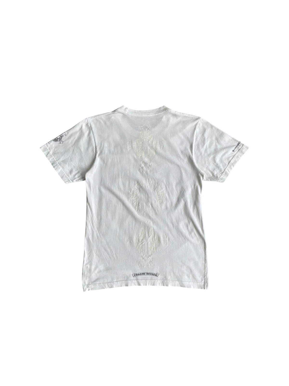 Chrome Hearts Tri Tonal Celtic White Tee