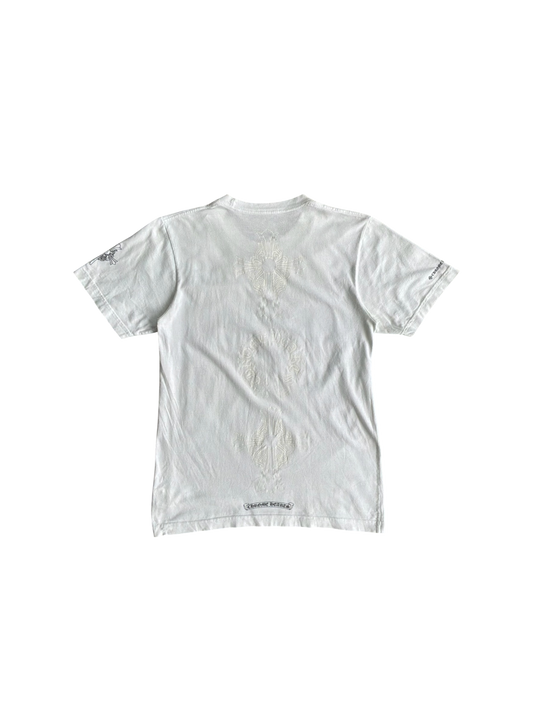 Chrome Hearts Tri Tonal Celtic White Tee