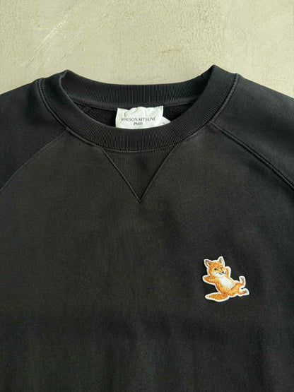 Maison Kitsunè Chillax Fox Patch Sweatshirt