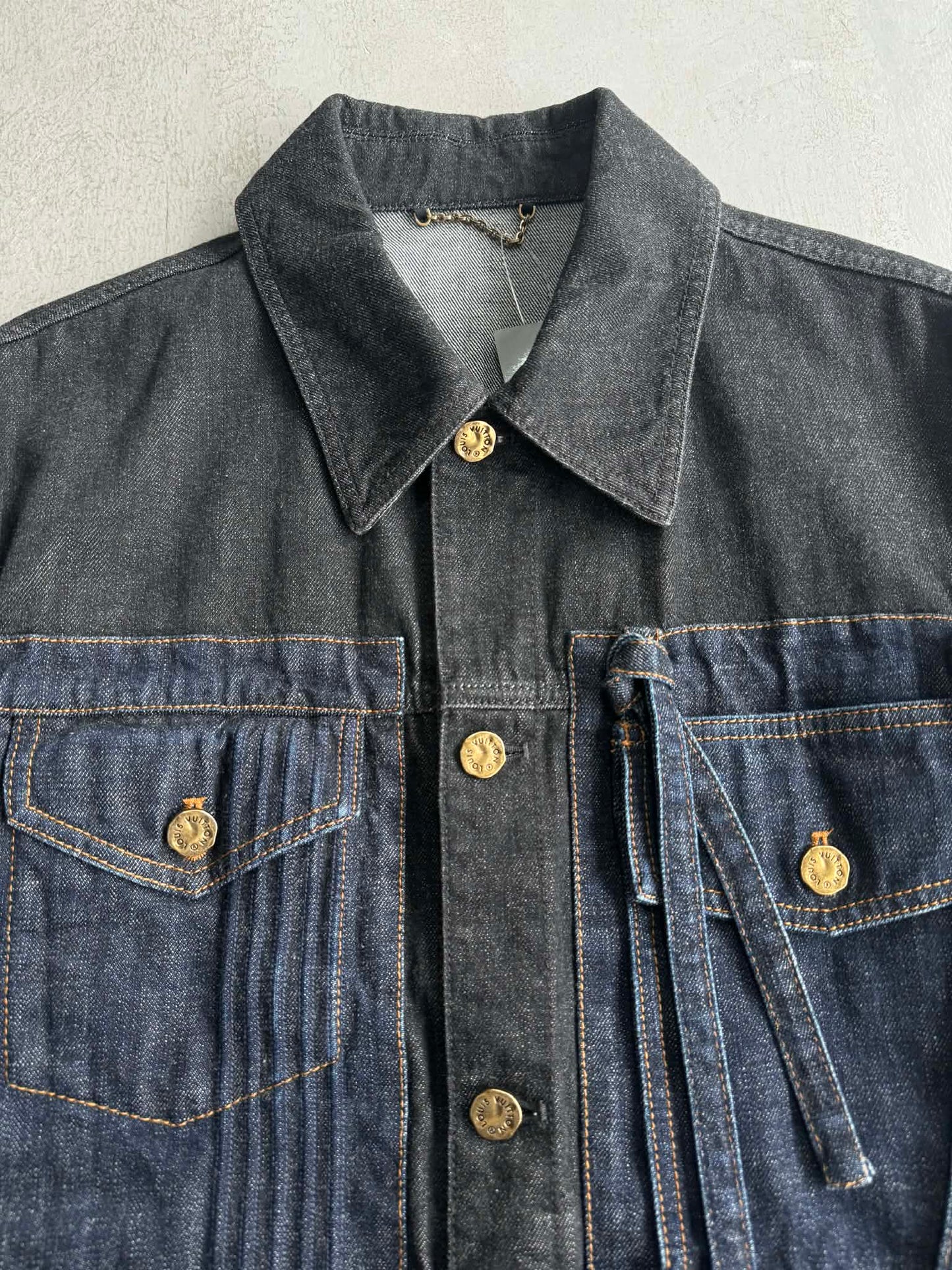 Louis Vuitton Bow-Paneled Denim Jacket