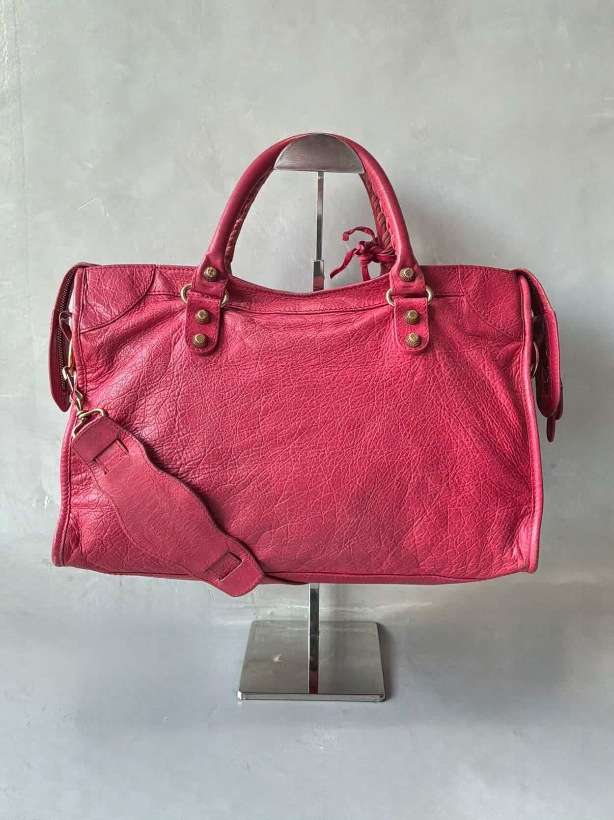 Balenciaga City Classic Pink Lambskin