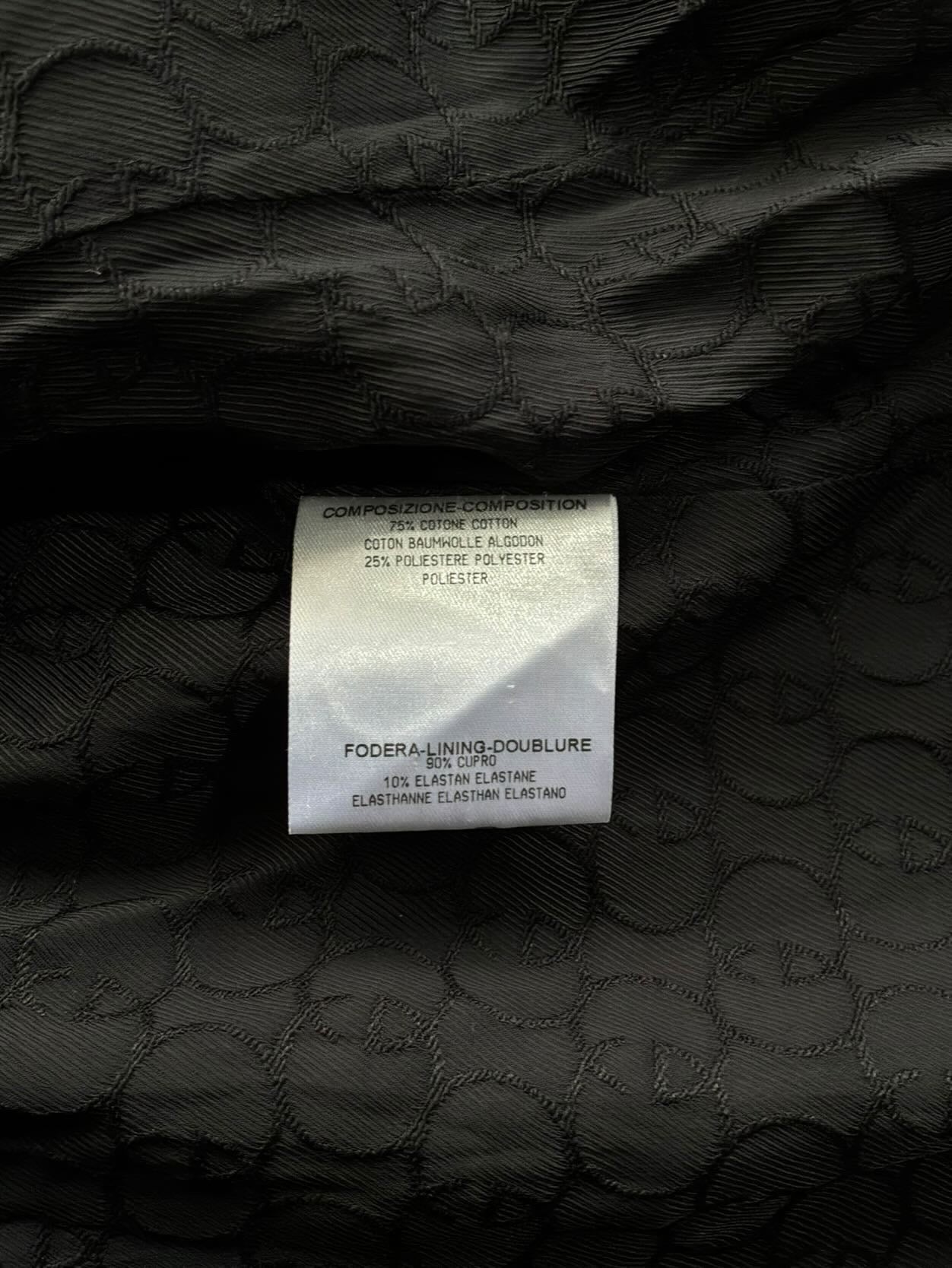 2000s Gucci Monogram Line Coat