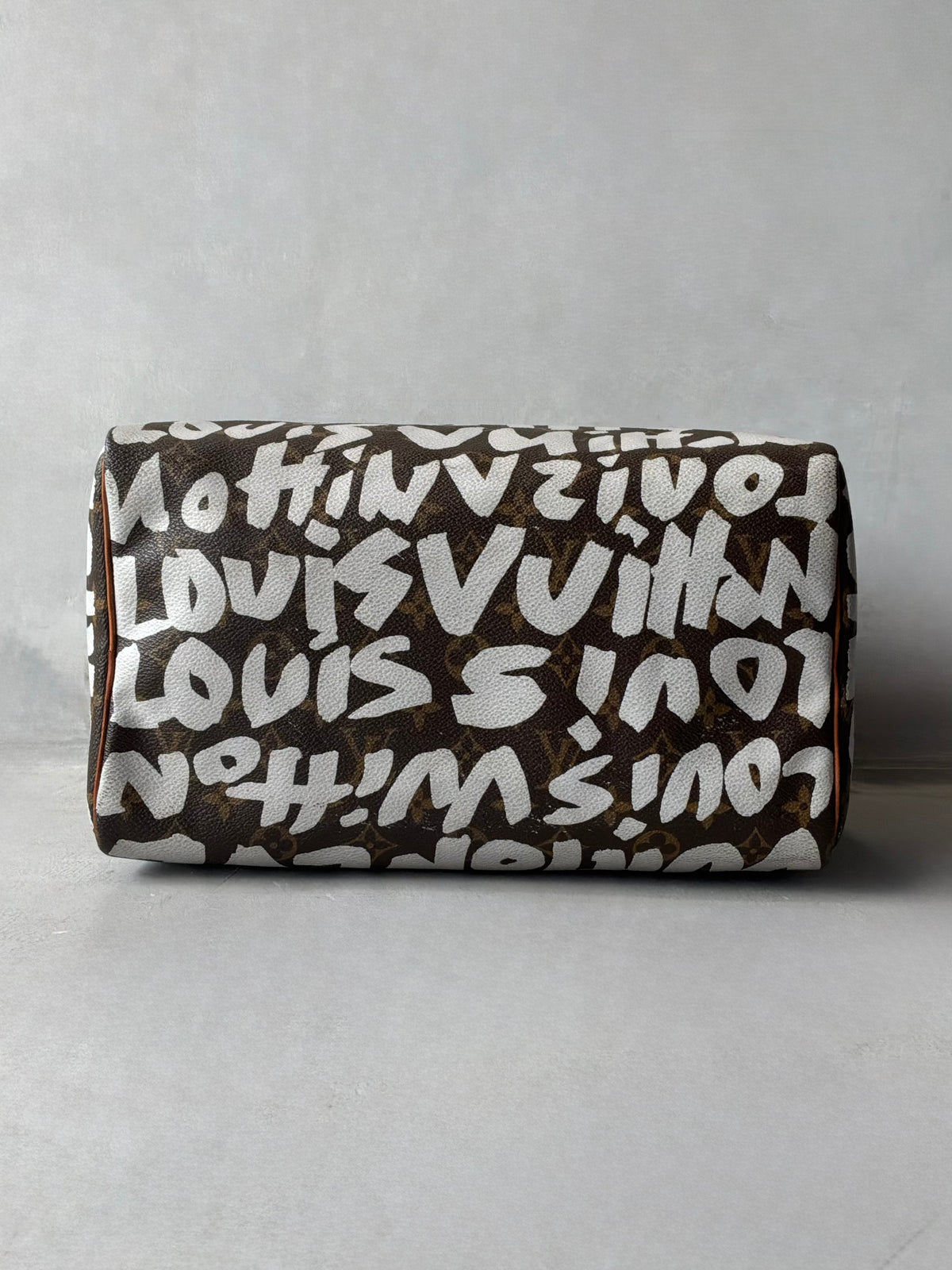 Louis Vuitton x Stephen Sprouse White Graffiti Speedy 30 Bag