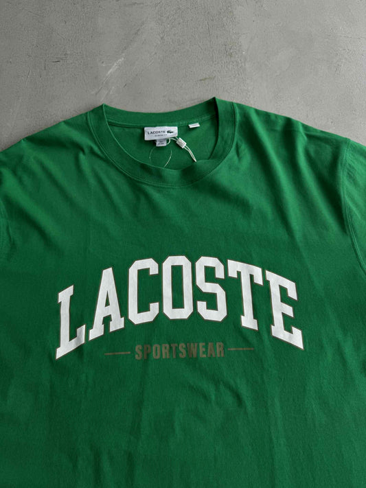 Lacoste Spellout Green Tee