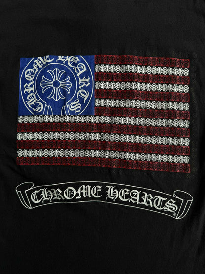 Chrome Hearts Vintage American Flag Dagger Shirt